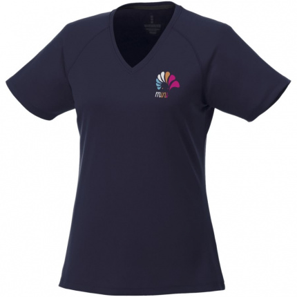 Amery V-Ausschnitt T-Shirt cool fit für Damen - Topgiving