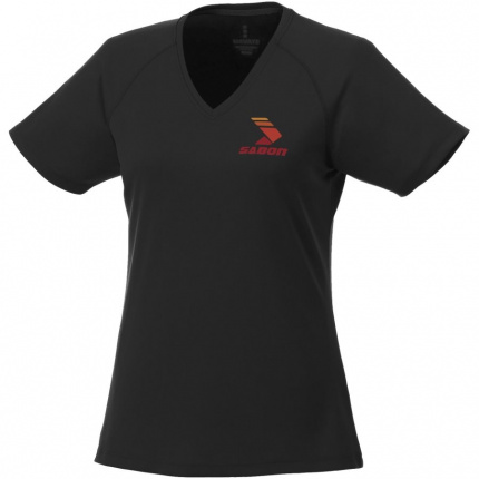 Amery V-Ausschnitt T-Shirt cool fit für Damen - Topgiving