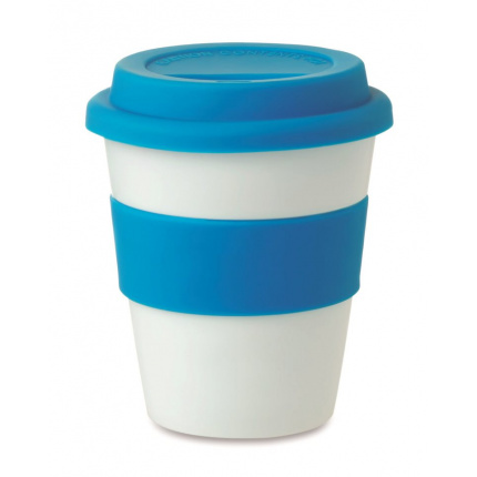 PP Becher mit Silikon-Deckel - Topgiving