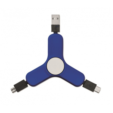 3in1 Ladekabel Spinner - Topgiving
