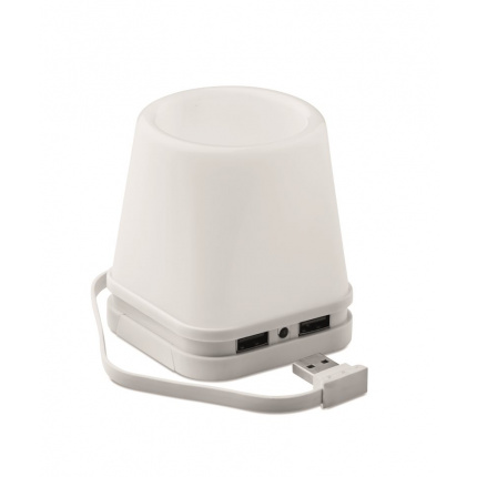 Stifthalter mit Licht/USB Hub - Topgiving