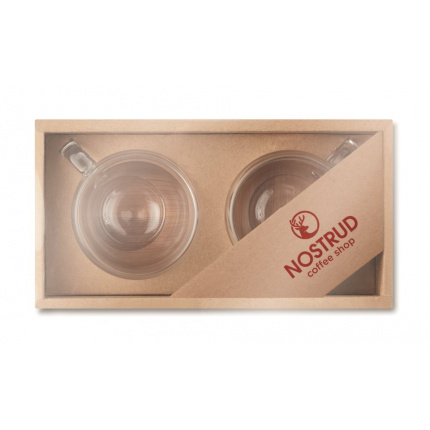 Set mit 2 Espressogläsern - Topgiving