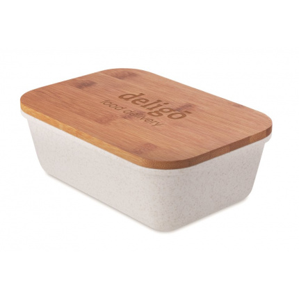 Lunch-Box mit Bambus Deckel - Topgiving