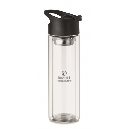 Glas Trinkflasche 380ml - Topgiving