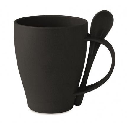 Kaffeebecher mit Löffel - Topgiving