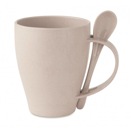 Kaffeebecher mit Löffel - Topgiving