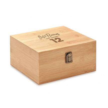 Whisky Set in Bambus Box - Topgiving