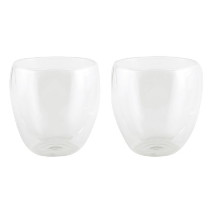 Gläser-set drink line, doppelwandig: 2er set - Topgiving