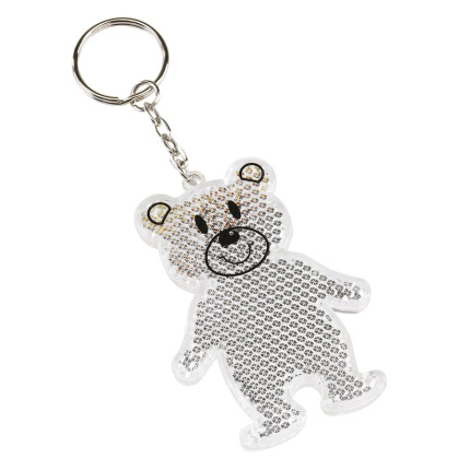 Reflektierender schlüsselanhänger teddy - Topgiving