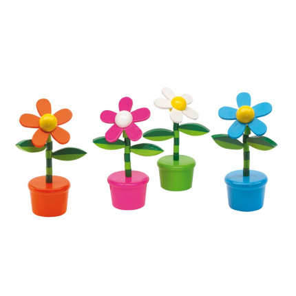 Drückfiguren flower power, 4-fach sortiert, 4-fach sortiert - Topgiving