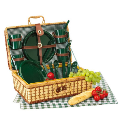 Bambus-picknickkorb green park - Topgiving