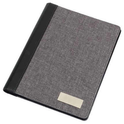 Schreibmappe linen im din-a4-format - Topgiving