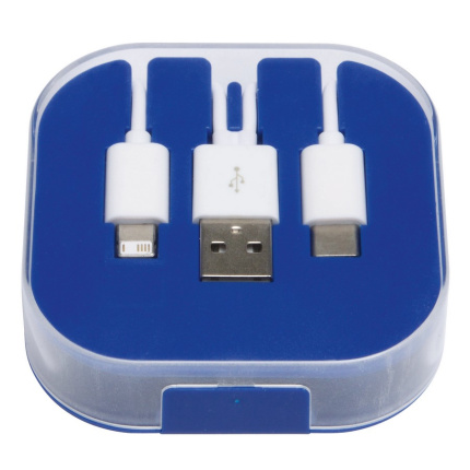 3-in-1-ladekabel recharger - Topgiving