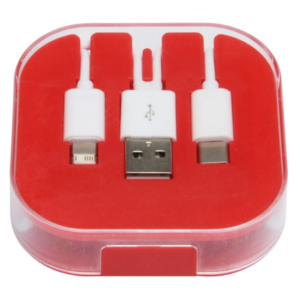 3-in-1-ladekabel recharger - Topgiving