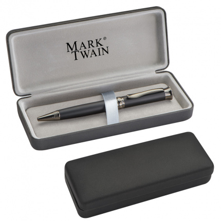 Mark twain kugelschreiber aus metall - Topgiving
