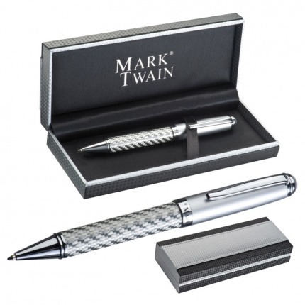 Mark twain kugelschreiber aus metall - Topgiving
