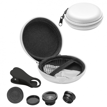 Set aus weitwinkel und makroobjektiv für das smartphone - Topgiving