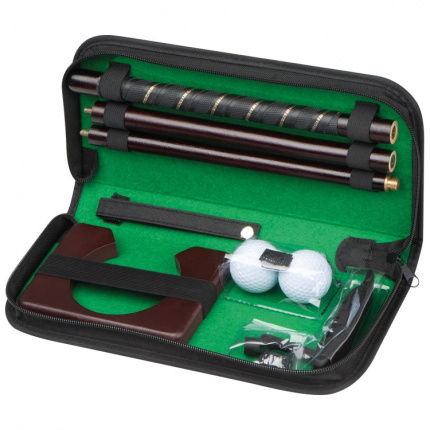 Büro-golfset mit holzputter - Topgiving