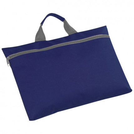 Dokumententasche aus strapazierfähigem polyester mit reißverschluss und tragegriff - Topgiving