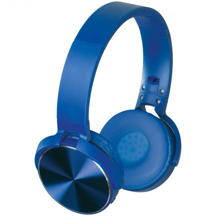 Bluetooth kopfhörer mit metallplatten auf den ohrmuscheln - Topgiving