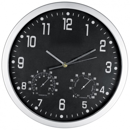 Wanduhr mit hygro - und thermometer - Topgiving