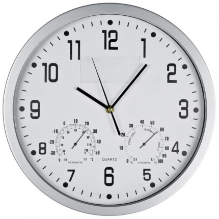 Wanduhr mit hygro - und thermometer - Topgiving
