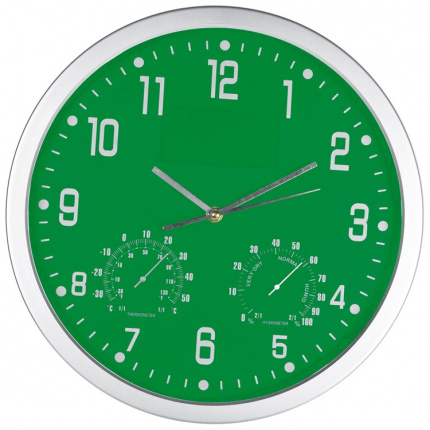 Wanduhr mit hygro - und thermometer - Topgiving