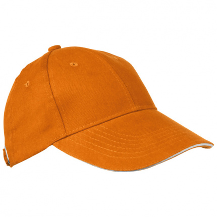 Azo-freie 6 panel sandwich-baseball-cap - Topgiving