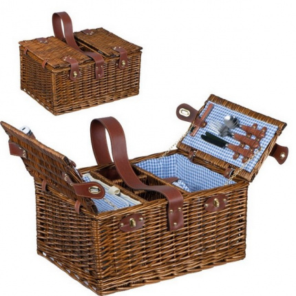 Picknickkorb für 4 personen - Topgiving