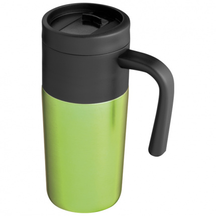 Thermobecher mit edelstahlummantelung, 350 ml - Topgiving