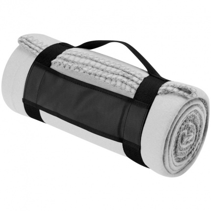 Fleecedecke mit tragebanderole - Topgiving