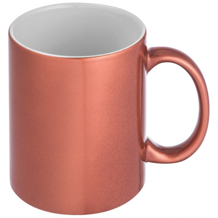 Tasse mit glänzender ummantelung, 300 ml - Topgiving