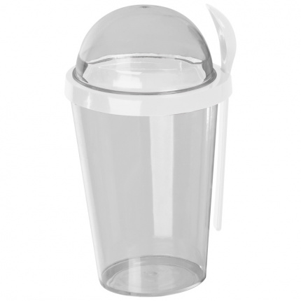 Joghurtbecher mit löffel, 300 ml - Topgiving
