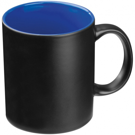 Tasse aussen schwarz, innen farbig - Topgiving