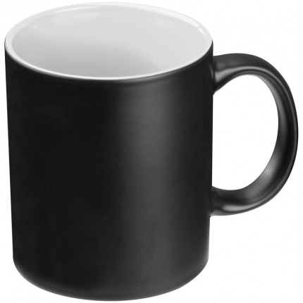Tasse aussen schwarz, innen farbig - Topgiving