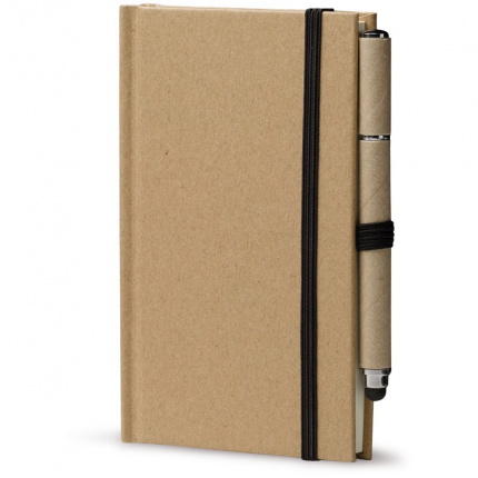 Karton notizbuch a6 + stift - Topgiving