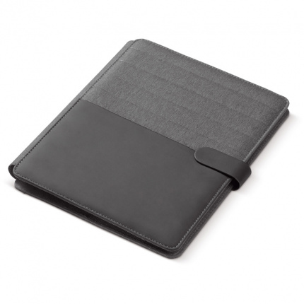 A4-portfolio-aktentasche mit drahtlosem ladegerät 5w - Topgiving
