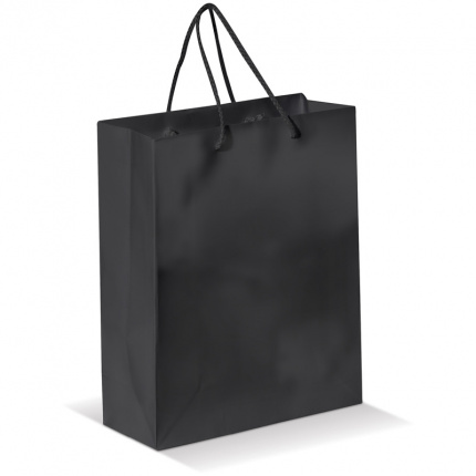 Laminierte papiertasche, mittel - Topgiving