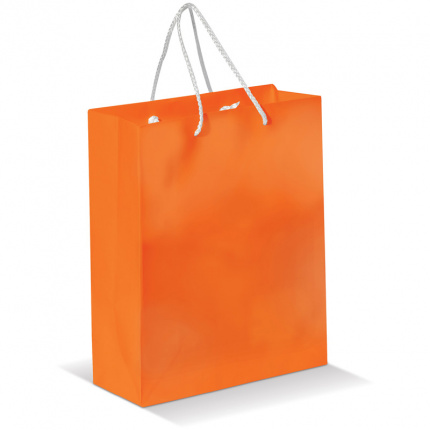 Laminierte papiertasche, mittel - Topgiving