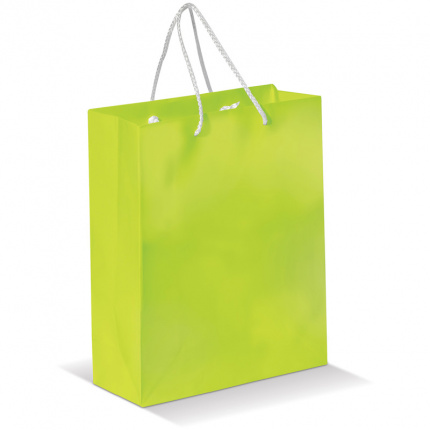 Laminierte papiertasche, mittel - Topgiving