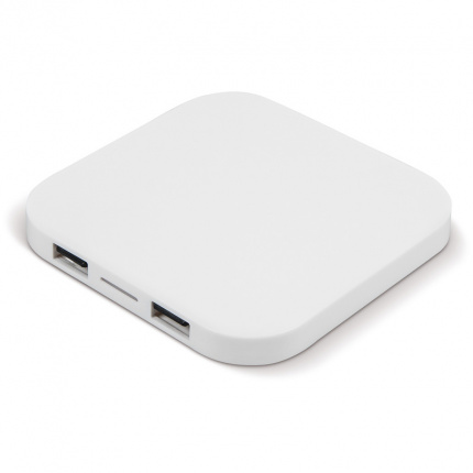 Kabelloses ladepad inklusive 2 usb-hubs (5w) - Topgiving