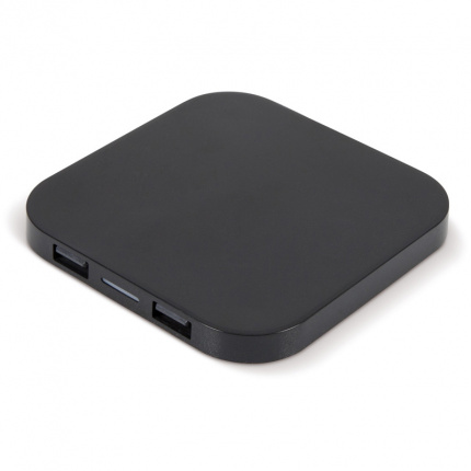Kabelloses ladepad inklusive 2 usb-hubs (5w) - Topgiving