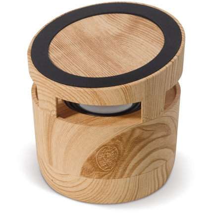 Holzoptik lautsprecher 3w & kabelloses ladegerät 5w - Topgiving