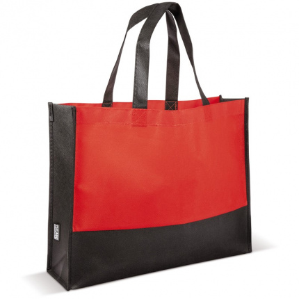 Tasche colour-block non-woven 75g/m² - Topgiving