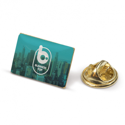 Metall pin rechteckig - Topgiving