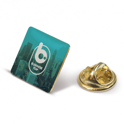 Metall pin, quadratisch - Topgiving