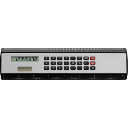 Rechner-lineal 'kongress' aus kunststoff - Topgiving