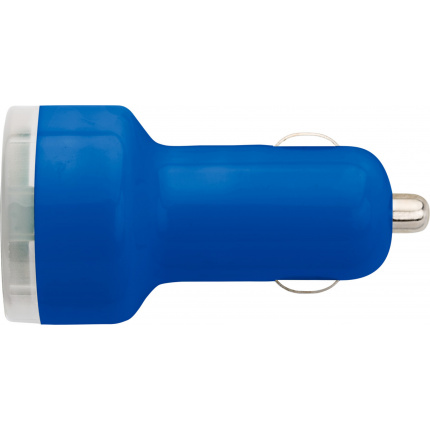 Usb-kfz ladestecker 'duo' aus kunststoff - Topgiving