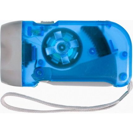 Dynamo-taschenlampe \'mission\' aus kunststoff - Topgiving