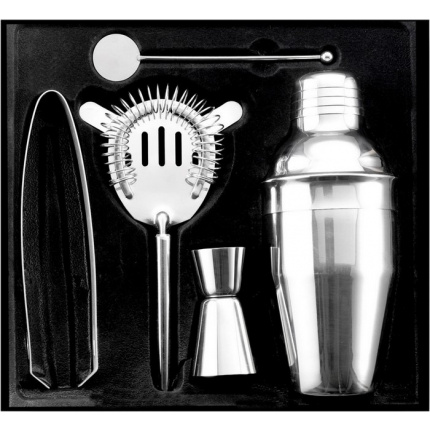 Cocktailshaker-set 'capri' aus edelstahl - Topgiving